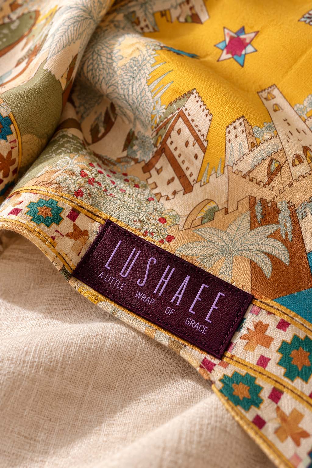 Woven LUSHAÉE label
