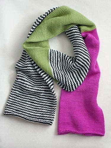 Pop Knit scarf, still life